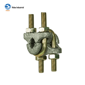 Abrazadera Doble para Sillín con Doble Perno en U de Acero Maleable Fundido, Templado y Recubierto de Zinc para Seguridad de Cables Metálicos - Product Image 5