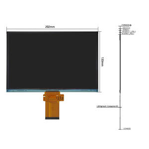 8,91 pulgadas 3840x2400 4K Monocromo Módulos Lcd <span class=keywords><strong>MONO</strong></span> Alta transmitancia LVDS 300NITs Impresión 3D <span class=keywords><strong>Mono</strong></span> Pantalla LCD - Product Image 3