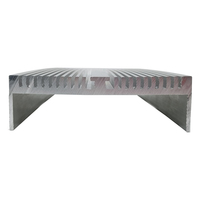 Penjualan Laris Cina Penutup Aluminium Kustom 6063 Profil Radiator Ekstrusi Aluminium