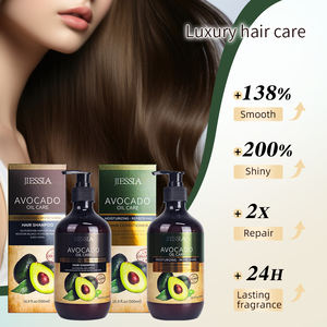 Shampooing et après-shampoing nourrissants et lissants à l'huile d'avocat et de noix de coco de haute qualité, vegan, marque privée, pour un traitement hydratant des cheveux - Product Image 5