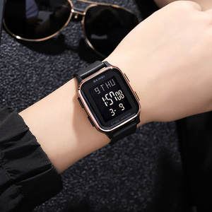 Montre de sport numérique <span class=keywords><strong>SKMEI</strong></span> <span class=keywords><strong>1858</strong></span> pour homme - Étanche 5 ATM avec alarme et mouvement électronique - Droits d'emballage exclusifs - Product Image 6