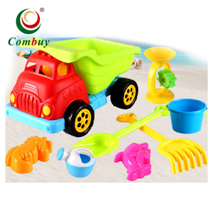 En gros en plein air outils d'été sable ensemble voiture plage jouet enfants - Product Image 1