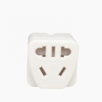 Adaptateur de prise avec porte de sécurité EURO CN AU USA EU vers Suisse, 3 broches