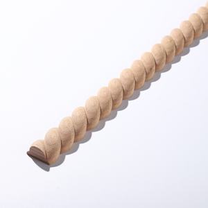 Untuk kualitas tinggi Jerman Beech Semi lingkaran dikepang garis kustom kayu Dongyang ukiran gaya Amerika desain Modern kayu - Product Image 4