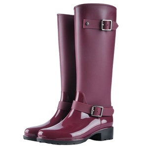<span class=keywords><strong>Botas</strong></span> <span class=keywords><strong>de</strong></span> Lluvia <span class=keywords><strong>de</strong></span> PVC para Mujer, Personalizadas, Económicas, Antideslizantes, Impermeables, para Montar a Caballo - Product Image 6