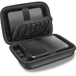 Estuche Personalizado con Cierre de Cremallera, Resistente al Agua, a los Golpes y al Polvo, de EVA Rígida, de 2.5 Pulgadas, para <span class=keywords><strong>Western</strong></span> <span class=keywords><strong>Digital</strong></span> <span class=keywords><strong>Elements</strong></span> <span class=keywords><strong>WD</strong></span>, MOQ Pequeño de 500 Piezas - Product Image 1