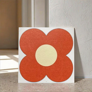 300 rosso Premium x 300mm antiscivolo antiscivolo piccolo stile floreale Full Body piastrelle in gres porcellanato in marmo - Product Image 2