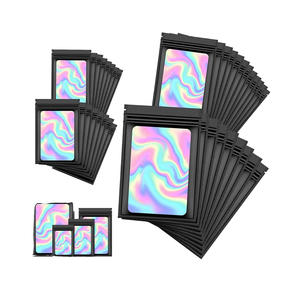 Reusable Holographic <b>Ziplock</b> Mylar <b>Bags</b> Designed For Food Coffee Snacks And Practical Everyday Packaging Applications - Product Image 2