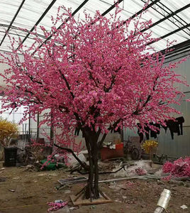 Ramo de novia SPR, mesa de boda, plantas verdes, flor de cerezo, glicinia, centro de mesa, limón, decoración <span class=keywords><strong>grande</strong></span>, árbol de flores artificiales - Product Image 4