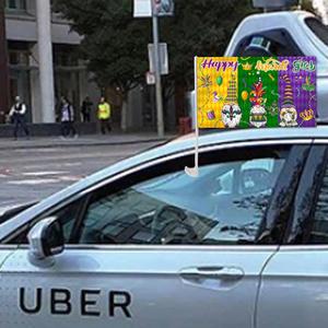 Bandera para Ventana de Coche con Tema de Conejito de Pascua, 12x18 Pulgadas, Logotipo Personalizado, Precio Económico - Product Image 6