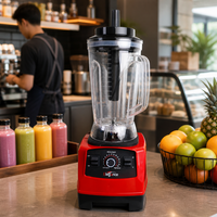 Mixeur Électrique 1800W avec Moteur en Cuivre Pur, 4L, pour Smoothies, Lait de Soja et Jus de Fruits, Idéal pour la Cuisine Domestique