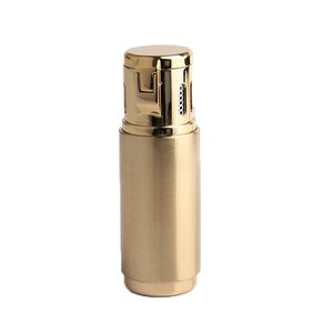 Offre Spéciale trois torche métal rechargeable électronique coupe-vent cigare Triple bougie Flip Top Jet torche briquet pour prix de gros - Product Image 5