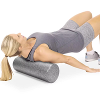 Rodillo de Espuma Sólida para Yoga con Logotipo Personalizado, Rodillo de Masaje Muscular Profundo para Ejercicio Físico en Gimnasio