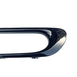 BMW Mini F55 F56 F57 Rear Bumper Light Trim Frame Black <b>ABS</b> Cover 51127365737 - Product Image 1