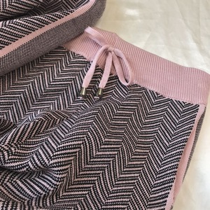 Moda donna calda tuta a maglia abbigliamento Festival elegante Street 2 pezzi completo tuta donna - Product Image 6