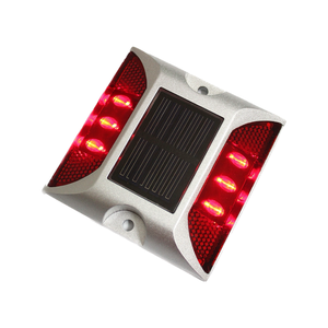 Горячая Распродажа белый IP68 Номинальный Алюминиевый Светодиодный Маркер кошачий глаз Солнечный Дорожный маркер - Product Image 2