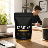 Créatine en poudre saveur pastèque pour marque privée OEM, soutien musculaire, créatine HCL en vrac, vente en gros, fabricant
