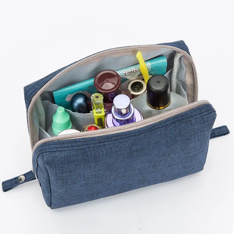 De Viaje impermeable bolsa de aseo cuarto de baño uso bolsa para maquillaje