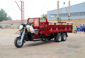 รถสามล้อเครื่องยนต์ 350 ซีซี 9 ล้อ แบบมีเพลาหลังคู่ พร้อมกระบะท้าย - Product Image 2