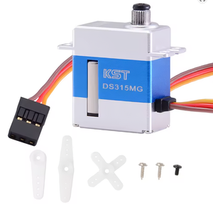 KST DS315MG V8.0 고토크 고압 풀 메탈 코어리스 DC 서보 원격 조종 차량 고정익 450 스와시플레이트용 - Product Image 5
