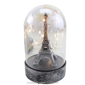 Lumière décorative Style classique artisanat d'art lumineux Tour Souvenirs <span class=keywords><strong>Paris</strong></span> Tour Eiffel lumière LED cadeaux d'anniversaire pour étudiants - Product Image 2