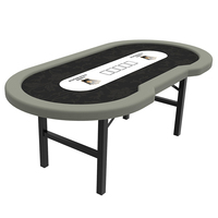 YH 86 pouces bureau ovale avec Table pliante Texas, prix d'usine en gros pas cher