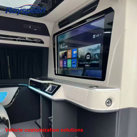 Cloison de séparation personnalisée de marque RS pour Sprinter avec séparateur TV de luxe pour conversion V260 V250 Metris