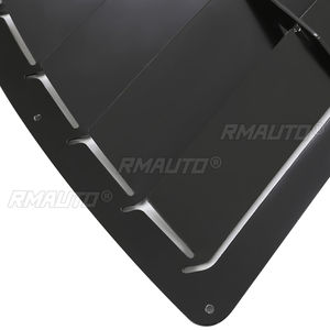 For 1985-1990 Camaro Z28 IROC-Z IROC a Pair Vented Heat Extractor <b>Hood</b> Louvers Scoop Steel Vent Air Flow Intake - Product Image 5