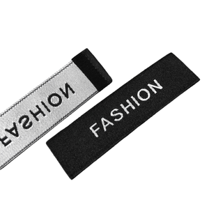 卸売 織りネーム ガーメント カラーラベル 衣類用 カスタム プライベート ブランド名 織布ラベル - Product Image 4