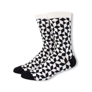 Calcetines Bilu Personalizados con Bordado, Calcetines de Algodón Tejido con Cuello Redondo, Diseño de Moda Primavera - Product Image 3