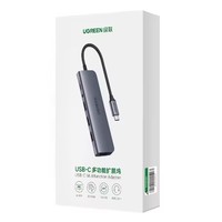 CM136 UGREEN USB C Hub 5 in 1 Adaptor Multiport 4K 100W Power Delivery 3 Port Data USB 3.0 Kecepatan Transfer 5Gbps