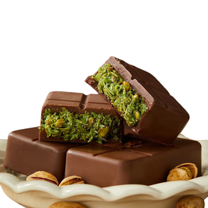 卸売業者向けピスタチオチョコレートビスケット、ドバイチョコレート、ドバイ千シルククリスプチョコレート、大量購入者向け、ギフト - Product Image 2