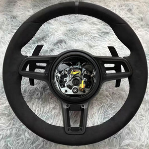 Volante de Cuero Personalizado de Alta Calidad para Porsche Panamera, Macan, Cayenne, Cayman, 911, 718, 987, 970, 958, 997 - Product Image 2