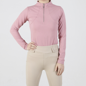 BL001 Ropa ecuestre de secado rápido Camisas de carrera de equitación de manga larga Traje de equitación para mujer Camisas técnicas de equitación - Product Image 1