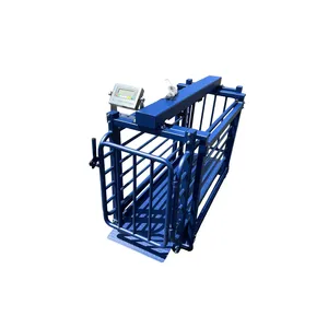 เครื่องชั่งปศุสัตว์สีน้ำเงินขนาดใหญ่ รุ่น US-BC7120 ของสหรัฐอเมริกา (1,000 ปอนด์ x 0.1 ปอนด์) ผลิตในสหรัฐอเมริกา - Product Image 1