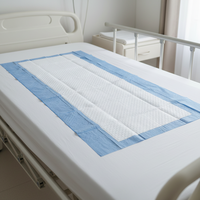 Housse de lit jetable de qualité hospitalière 220*110cm Certifiée CE Matériau non tissé absorbant unique PP