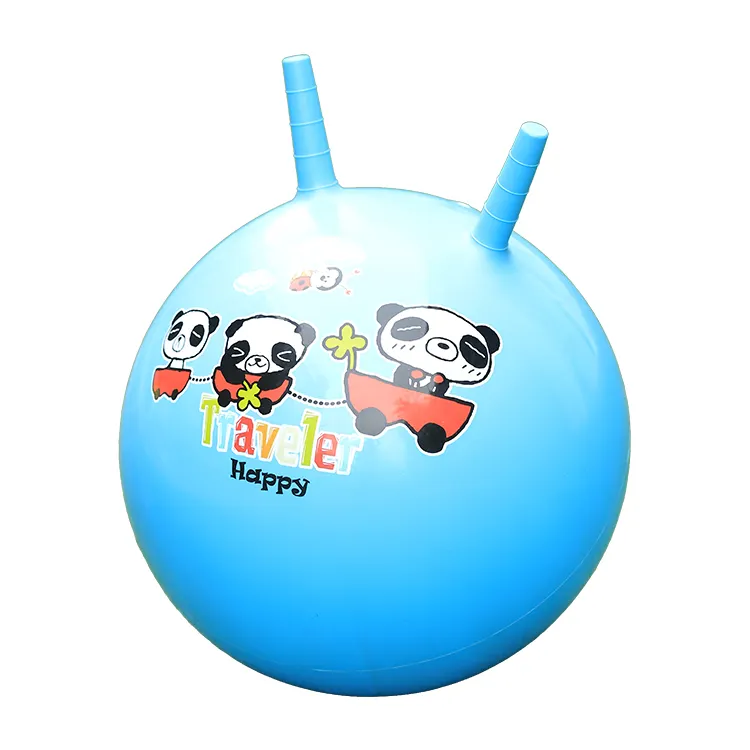 Хит продаж, детская надувная игрушка, прыгающий шар с ручкой, ПВХ надувной прыгающий шар, игрушка