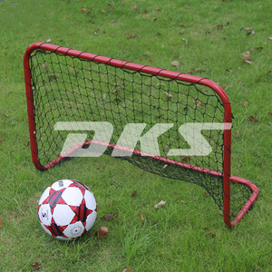 ชุดตาข่ายสนามฮอกกี้น้ำแข็งขนาดเล็กแบบพกพาสำหรับเด็กผลิตจากโพลีเอสเตอร์และท่อเหล็ก - Product Image 4