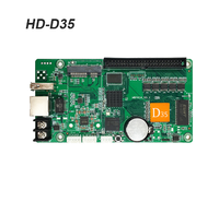 4G/WIFI Huidu HD-D15/D35 carte contrôleur asynchrone pour la publicité vidéo couleur écran d'affichage led