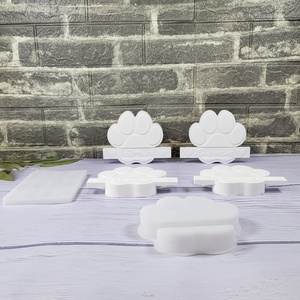 Hecho a mano respetuoso con el medio ambiente PC Ins estilo silicona adornos decorativos S1516 DIY gato garra pastel herramientas arte almacenamiento molde plástico resina - Product Image 4