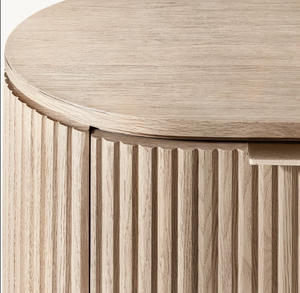 Mesa de Noche de Madera Sólida Estilo Norteamericano, Nueva Mesa de Noche Multifuncional de Madera - Product Image 6