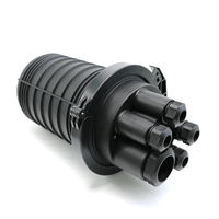 Meilleures ventes M5 AS 24 48 Type vertical ou type thermorétractable avec support, boîtier de raccordement fibre optique 2 entrées 2 sorties