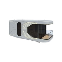 Capsule de camping au design luxueux et moderne, maisons préfabriquées, maison capsule, capsule spatiale avec système intelligent