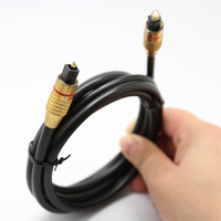 Câble Audio Optique Numérique Toslink Connecteur Câble pour CD DVD Haut-Parleur Câble TV SPDIF Ménage Intérieur Extérieur sortie OD6.0MM