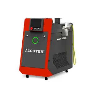 Accutek Eenvoudig Te Bedienen 1500 Met 2000W/3000W Handheld Automatische Laserlasmachine Voor Roestvrijstalen Aluminiumplaat 3 In 1