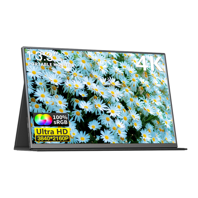 New Arrival 13.3 Inch Extender Touch Screen LCD 3840*2160 4K Displays Portable Laptop Monitors