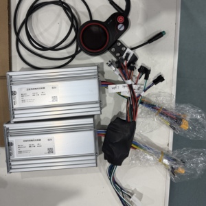 คอนโทรลเลอร์สกู๊ตเตอร์ไฟฟ้า Yunli 60V 5600W 6000 วัตต์ รุ่น TF-100 คันเร่งแบบคู่ ขับเคลื่อนสองล้อ 45A 50A คอนโทรลเลอร์มอเตอร์แบบไร้แปรงถ่าน พร้อมฮอลล์เซนเซอร์ - Product Image 1