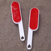 Manuelle Plastik-Fusselrolle mit Selbstreinigungsfunktion, 2-seitig, zur Staubentfernung und Tierhaarentfernung für Sofa, Teppich und Kleidung