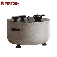 Pot de feu Portable en oxyde de magnésium, ml, pour Table, gril, Patio, chauffage de Camping, sans fumée, MGO