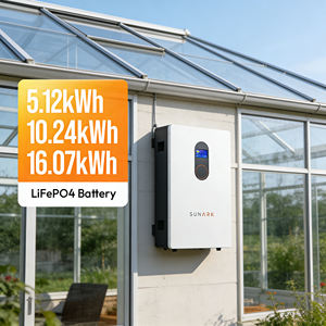 Batería de Litio LiFePO4 Sunark de 5kWh, 10kWh y 16kWh, Duradera, <span class=keywords><strong>con</strong></span> una Vida Útil de Más de 6000 Ciclos, para un Sistema de Suministro de Energía Confiable a Largo Plazo - Product Image 1